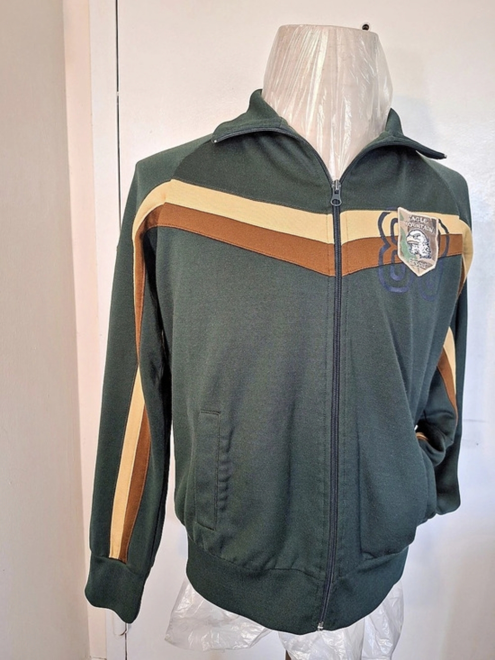 Fossil Eagle Mountain Rescue Track Jacket Color Block Medium